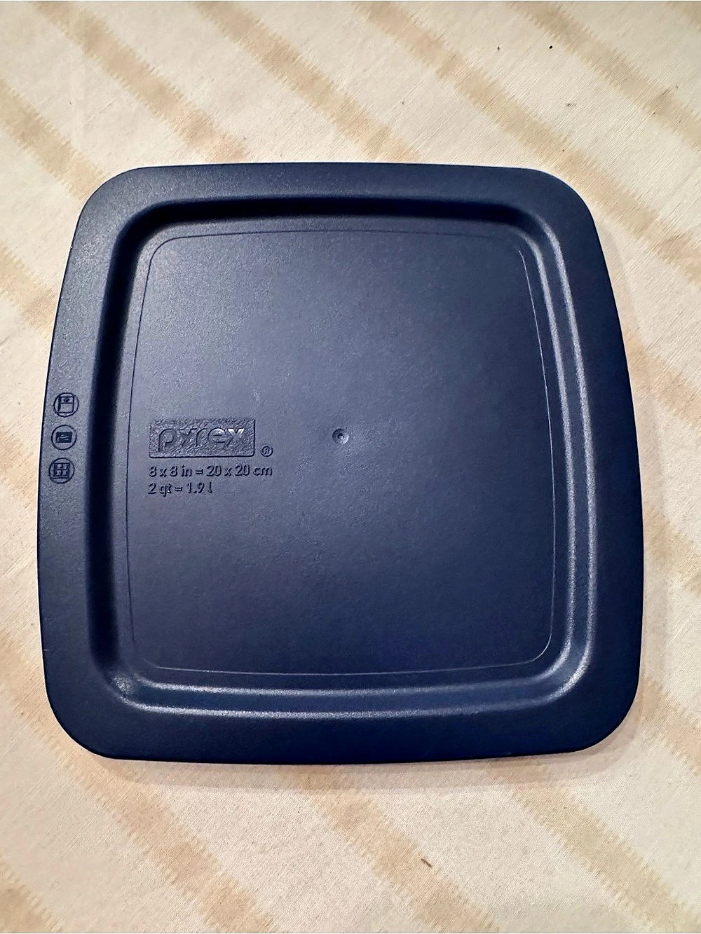 Pyrex Blue Square replacement lid